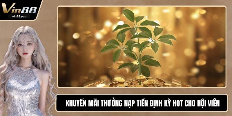 Khuyến Mãi Thưởng Nạp Tiền Định Kỳ Hot Cho Hội Viên